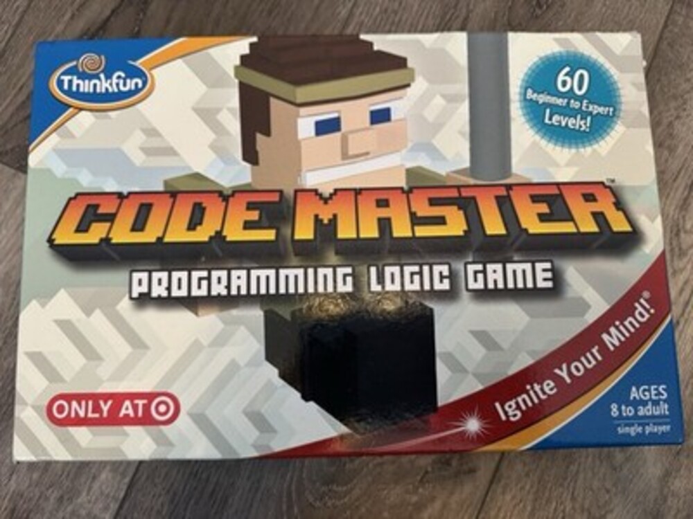 ThinkFun Code Master Programming Logic Game, Single Player, Ages 8+, 2015